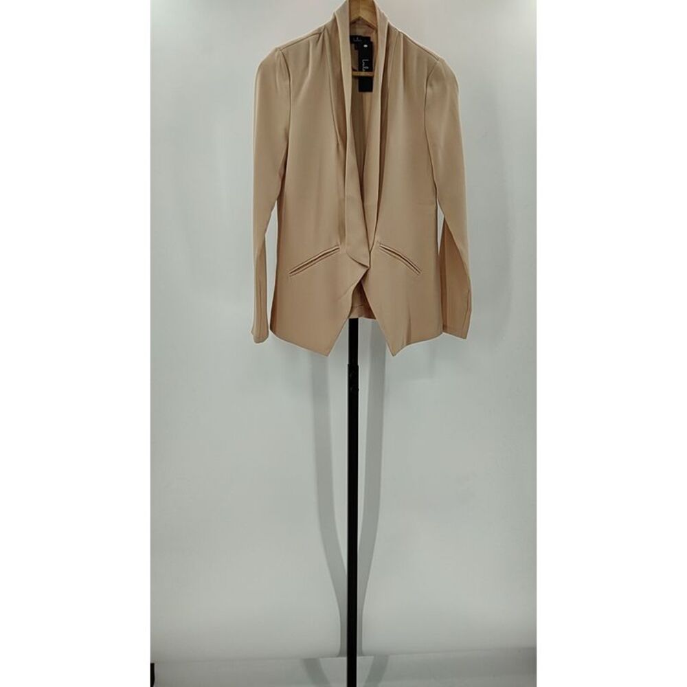 Lulus Women Miss Punctuality Lightweight Blazer Brown S